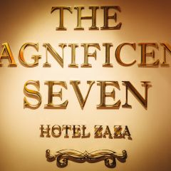 The Magnificent Seven Hotel ZaZa Sign